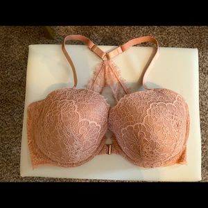 Victoria’s Secret Lace Strappy Plunge Bra